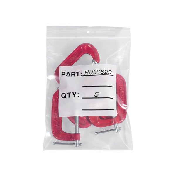 Bsc Preferred 4 x 6'' - 4 Mil Parts Bags w/ Hang Holes, 1000PK BUY03998322 - main